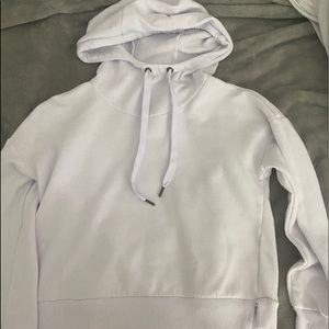 White hoodie